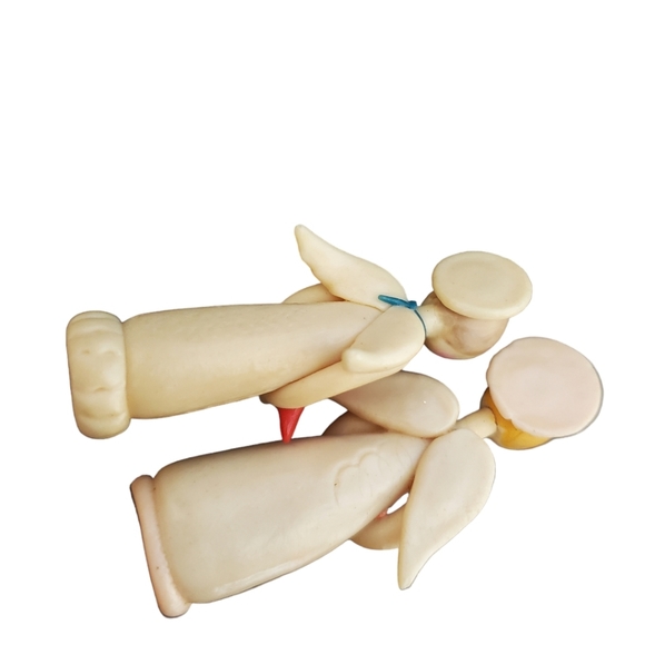 Miniature  Christmas Nativity Set Vintage Handmade - Picture 13 of 15